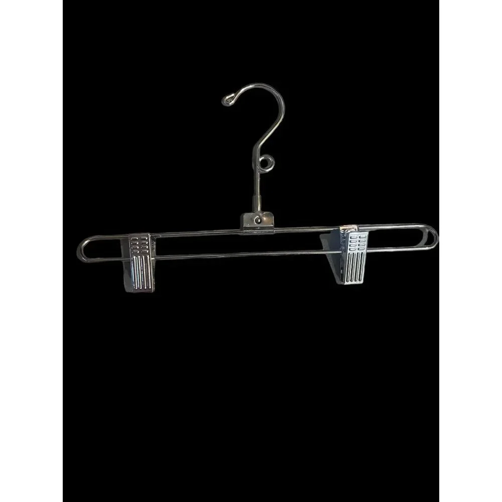Silver Hard Pants Hangers